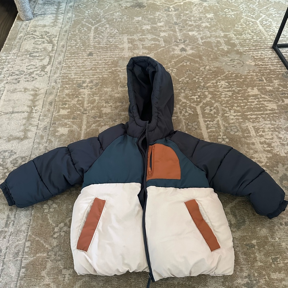 Zara Hooded Puffer Jacket